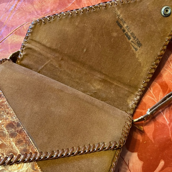 Genuine Alligator Purse from the 1950s - Picture 11 of 14